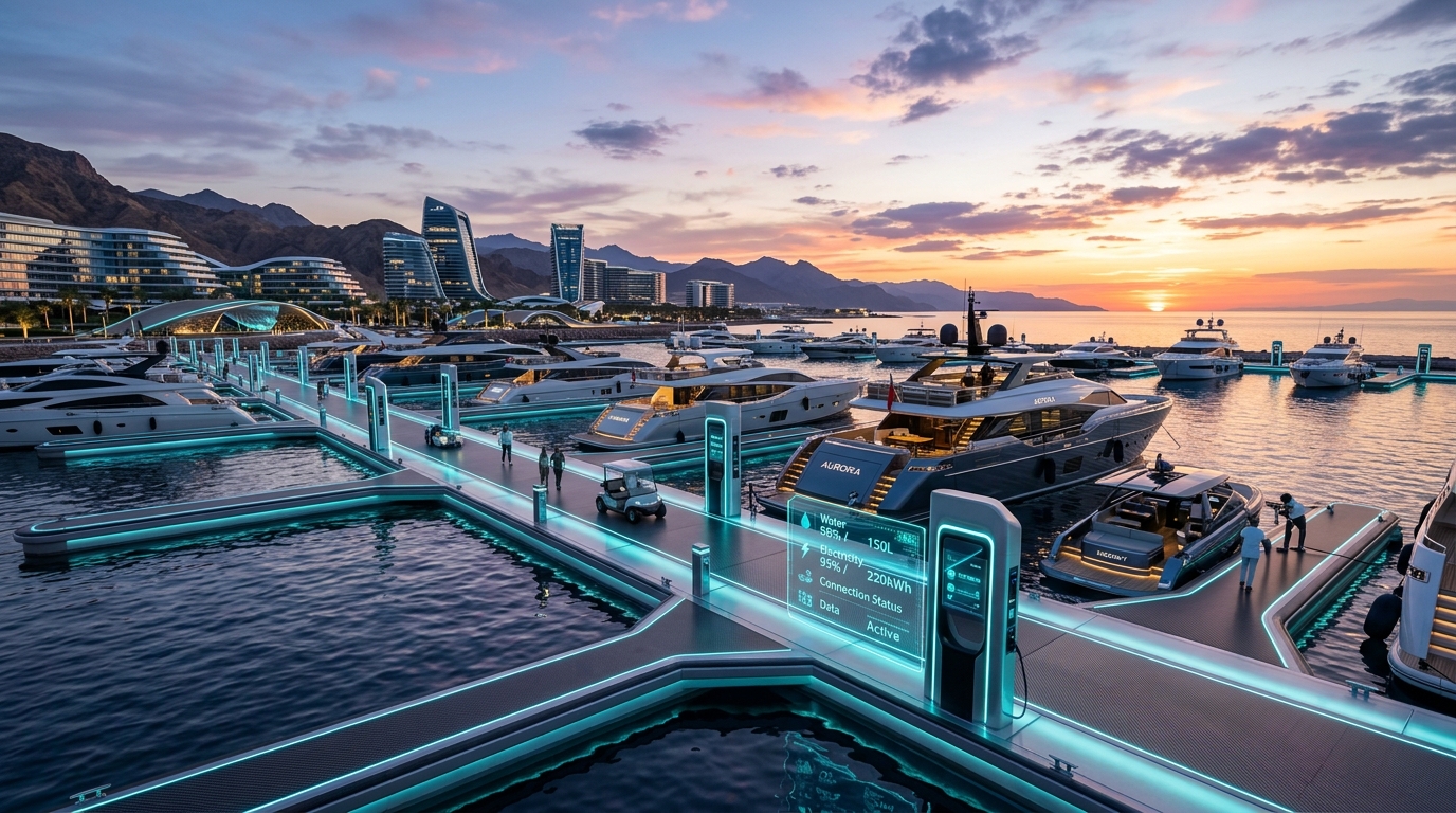 Marinas and Luxury Yachting